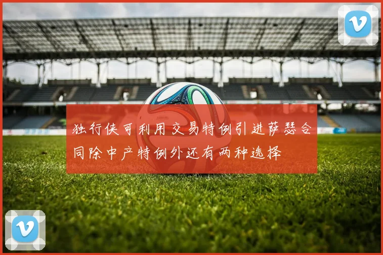 独行侠可利用交易特例引进萨瑟合同除中产特例外还有两种选择