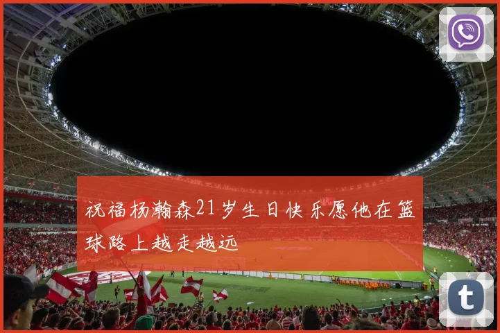 祝福杨瀚森21岁生日快乐愿他在篮球路上越走越远